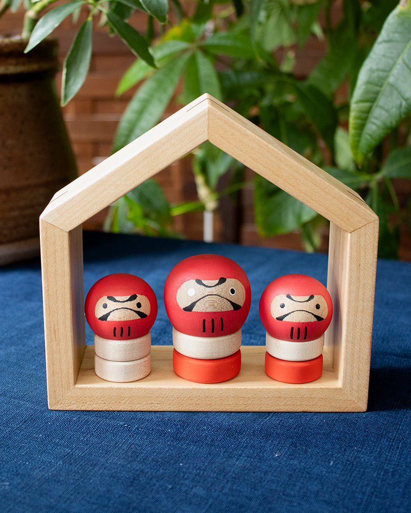 Wooden Doll, Colon, Daruma