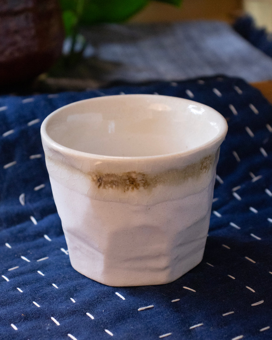 Yunomi Cup, Bisque, Sobachoko, Aone Series