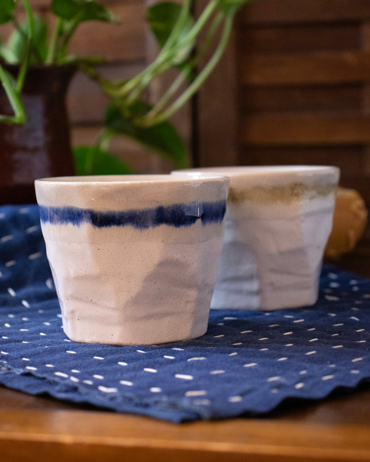 Yunomi Cup, Bisque, Sobachoko, Aone Series