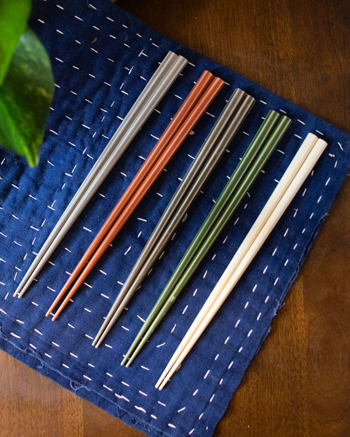 Chopsticks, Bisque, Set of 5, Renew Series