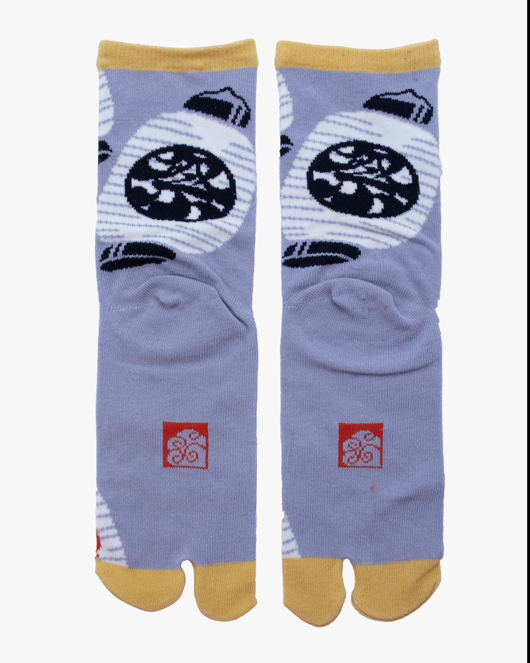 Wa Modern, Tabi Socks, Crew, Gray Lanterns