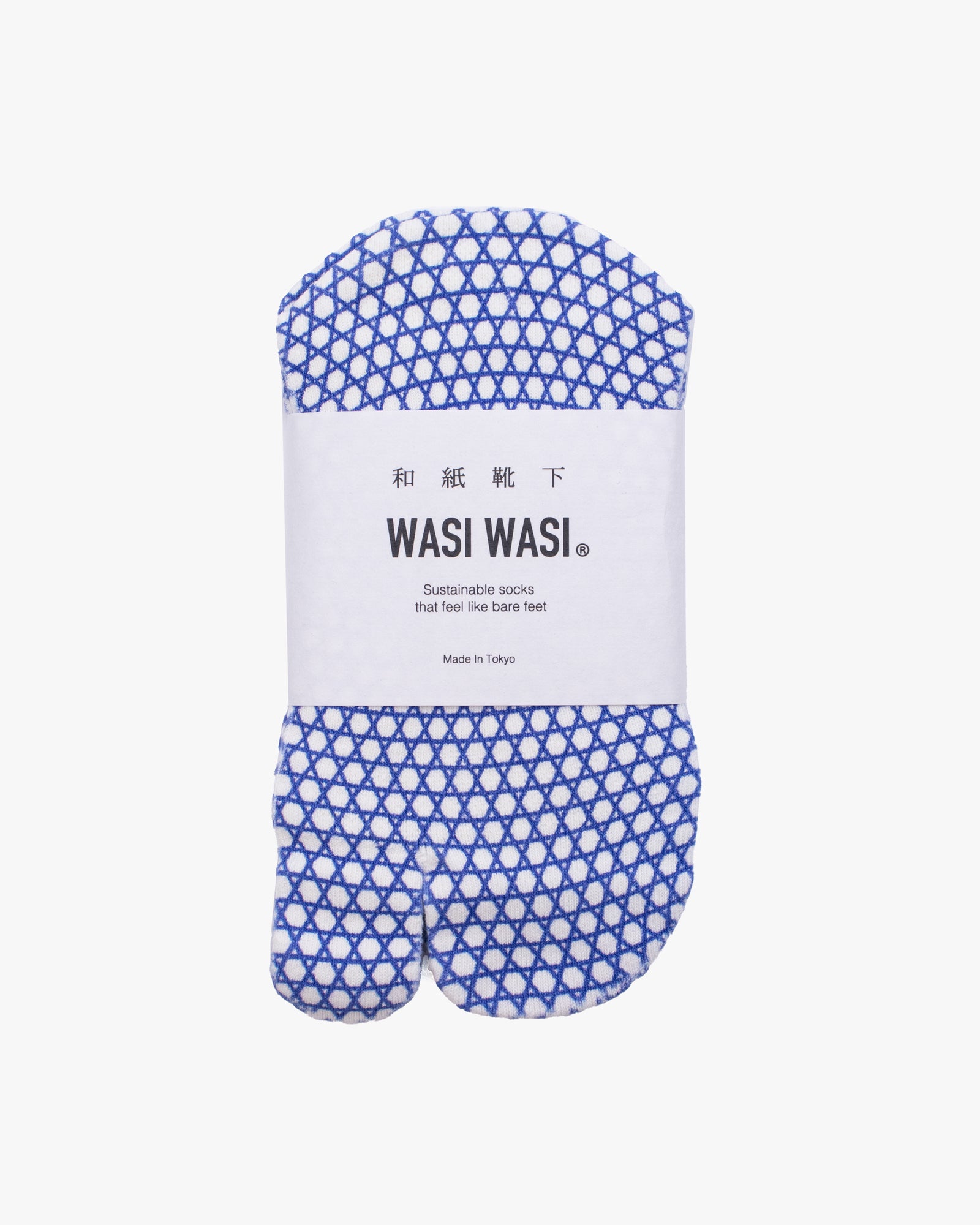 Tabi Socks, Wasi Wasi, Kagome Blue