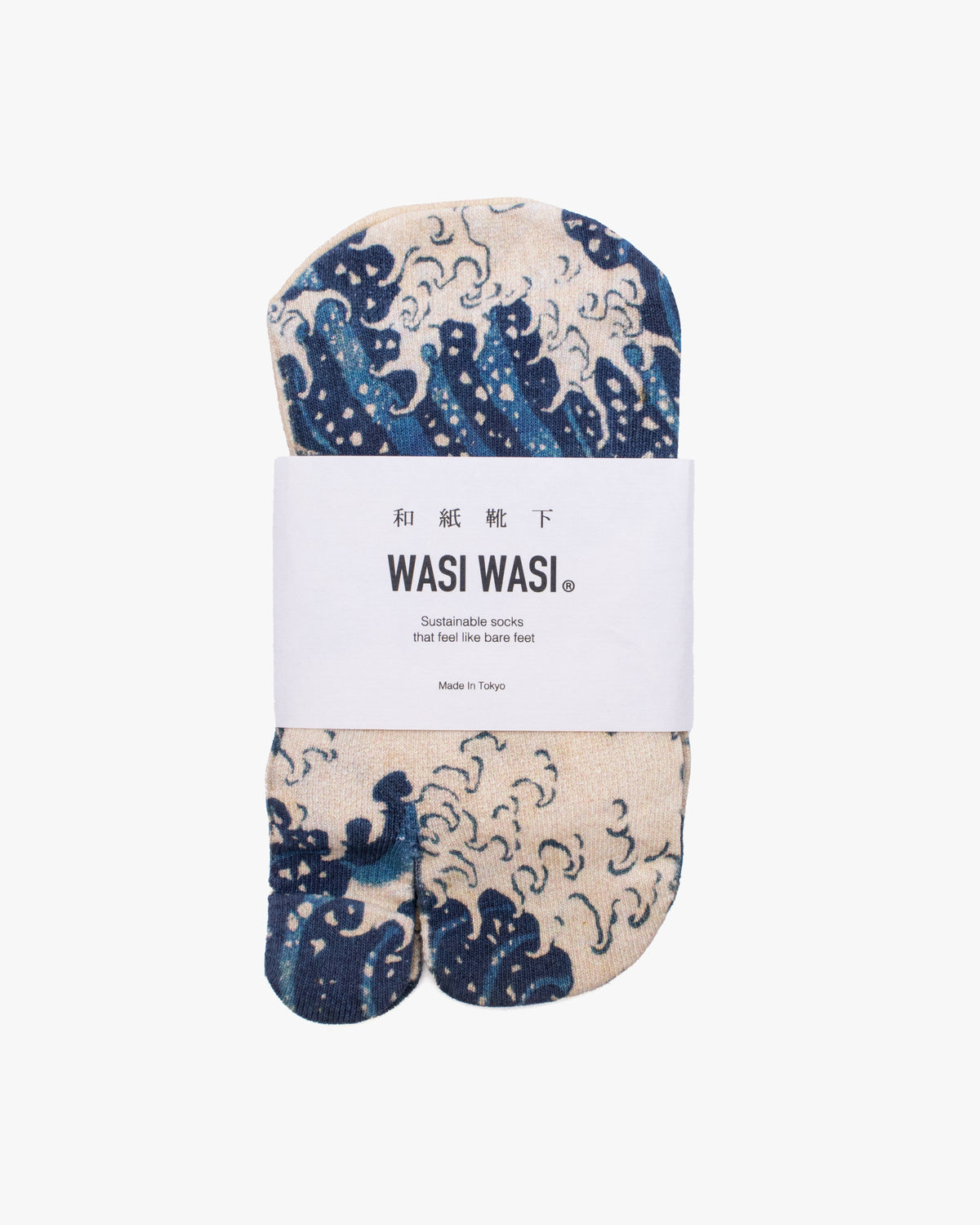 Tabi Socks, Wasi Wasi, Under the Wave off Kanagawa