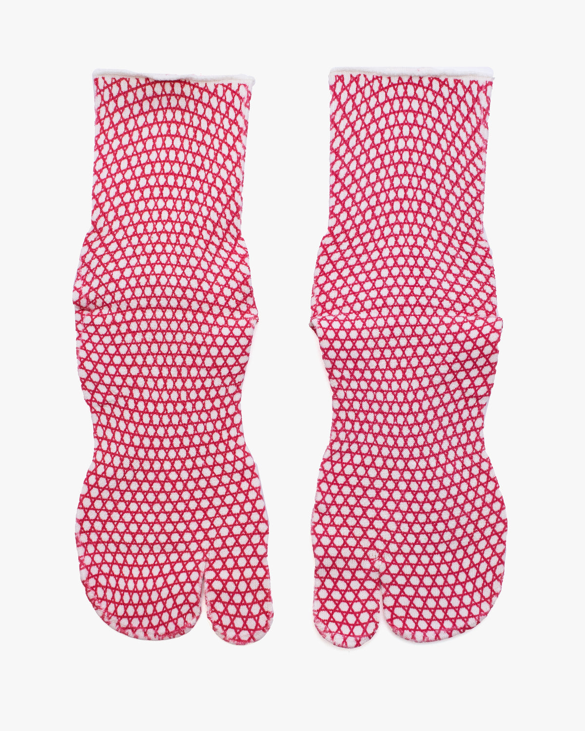 Tabi Socks, Wasi Wasi, Kagome Red