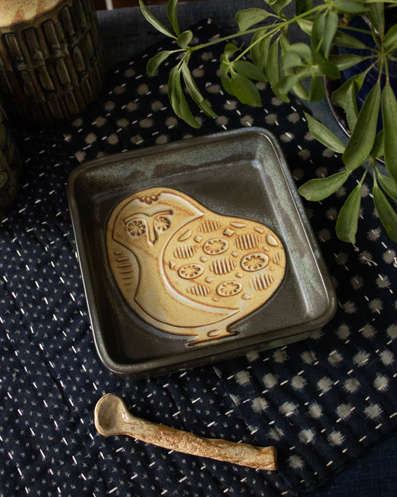 Plate, Kashiwa Craft, Owl