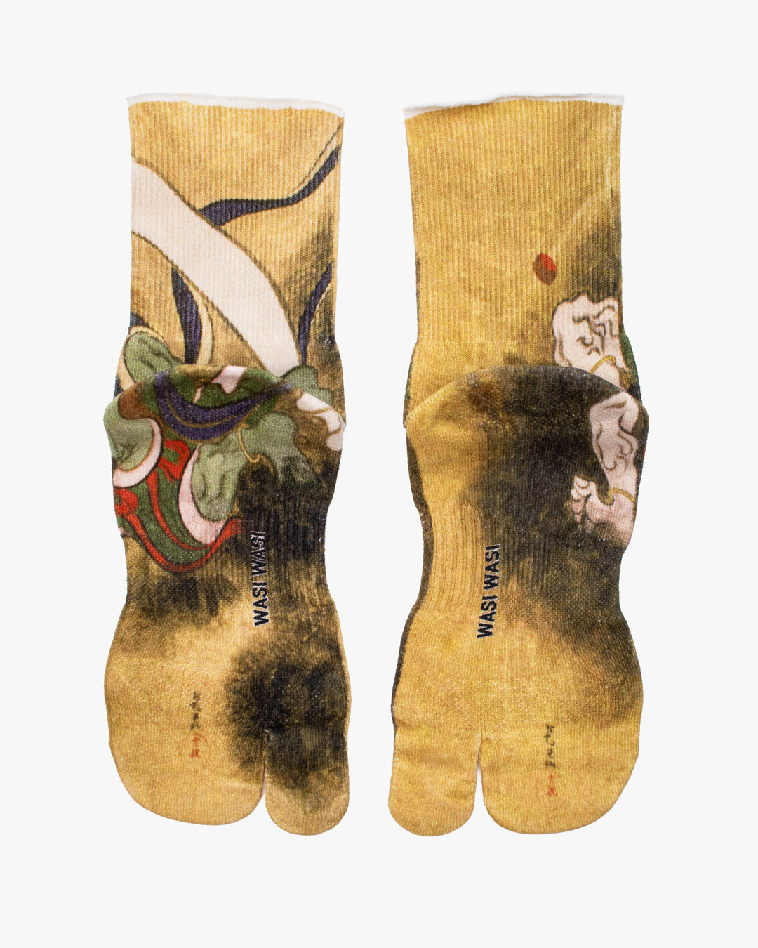 Tabi Socks, Wasi Wasi, Wind God Fujin and Thunder God Raijin