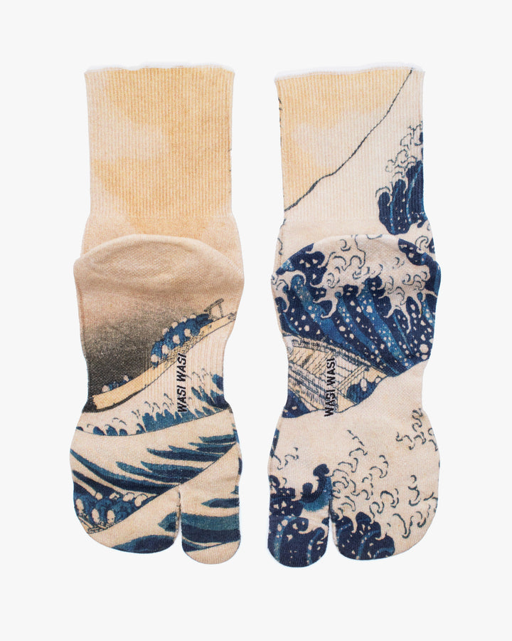 Tabi Socks, Wasi Wasi, Under the Wave off Kanagawa
