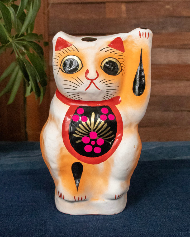 Takasaki Daruma, Maneki Neko, White, Small