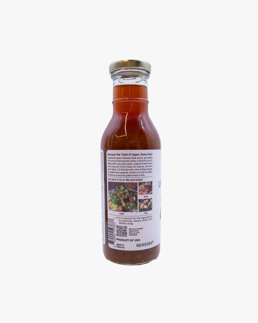 Kuze Fuku, Japanese Umami Boost Non-Oil Dressing