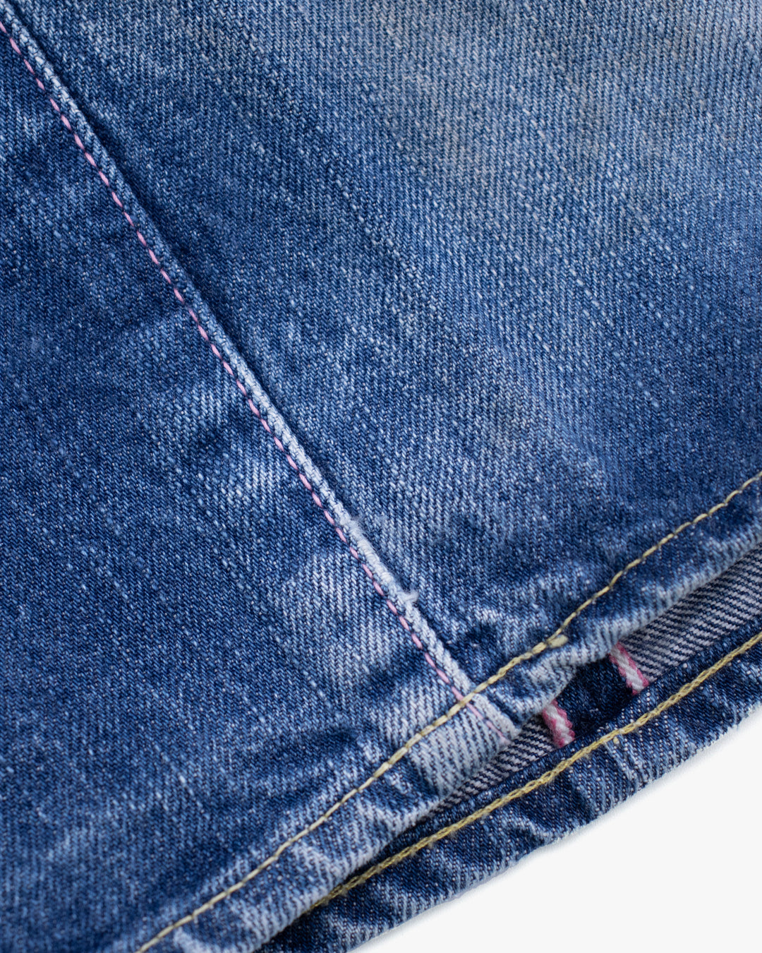 Japanese Repro Denim Jeans, 32, Japan Blue, Medium Wash Blue
