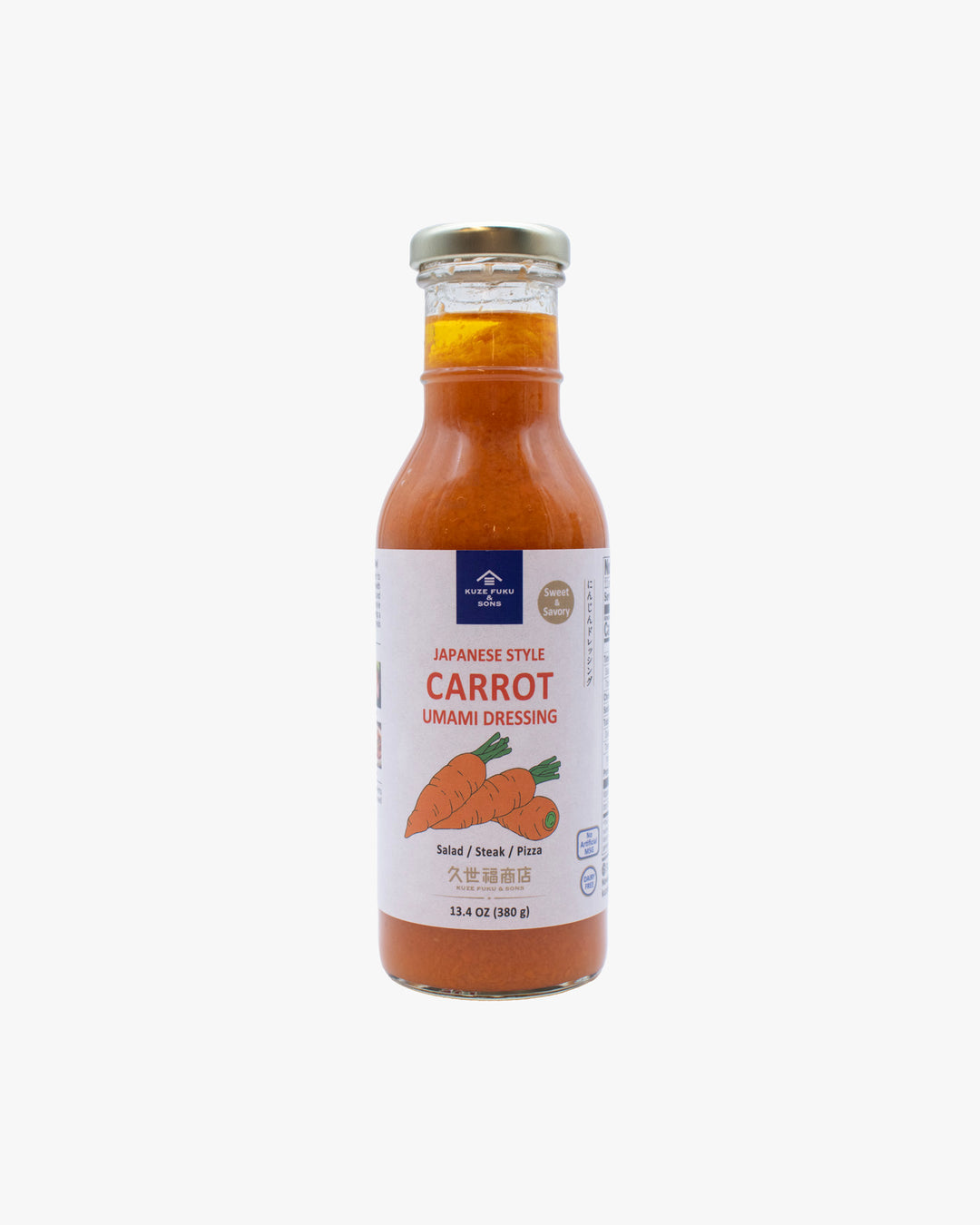 Kuze Fuku, Japanese Style Carrot Umami Dressing