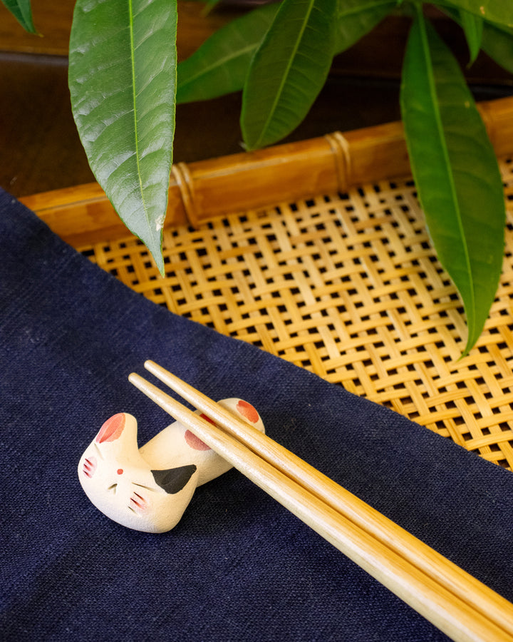 Chopstick Rest, Kawai, Handmade Style Cats