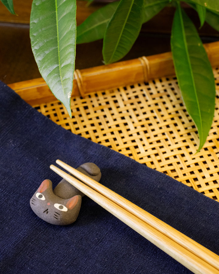 Chopstick Rest, Kawai, Handmade Style Cats