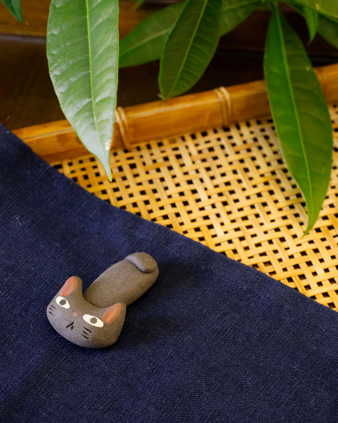 Chopstick Rest, Kawai, Handmade Style Cats