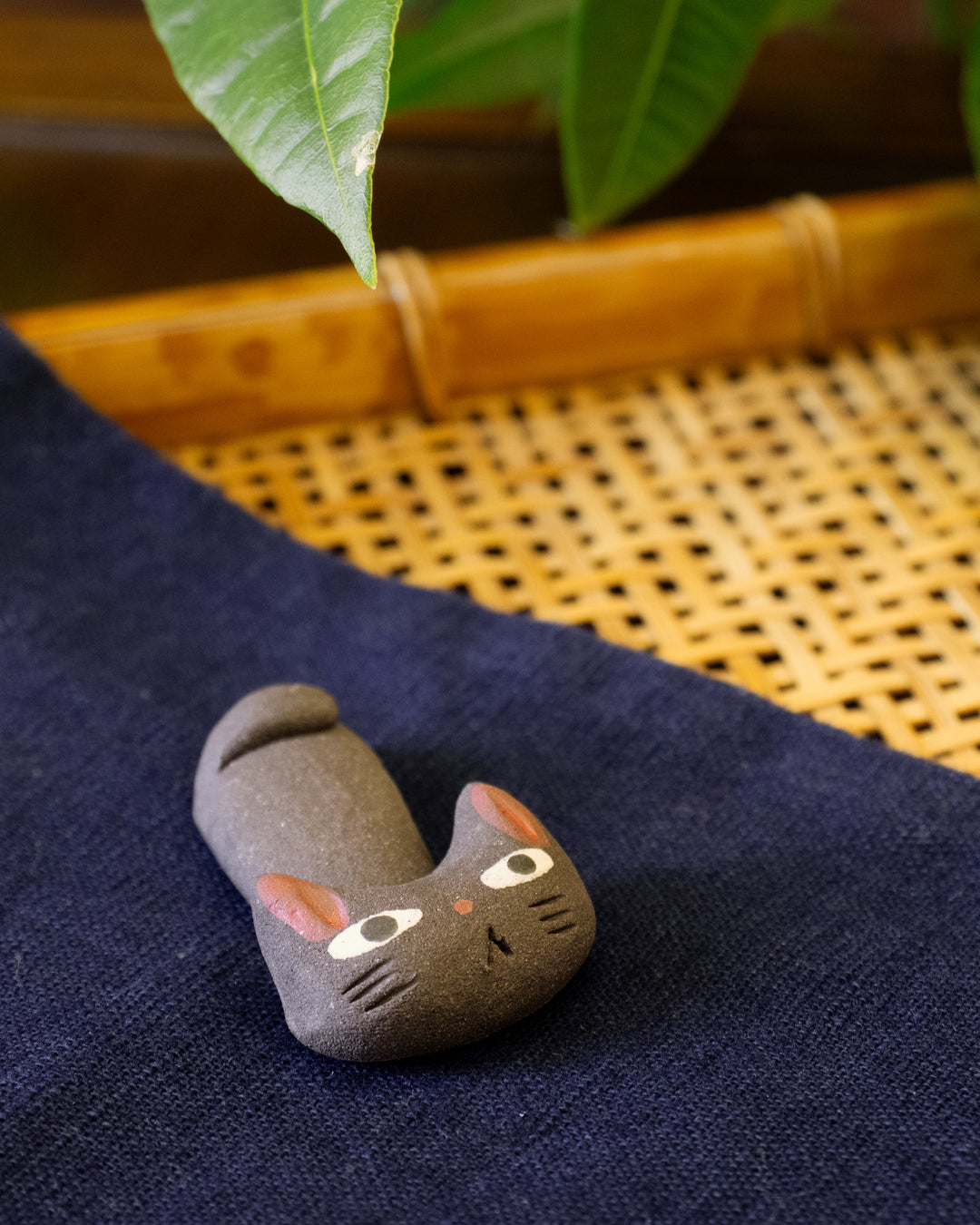 Chopstick Rest, Kawai, Handmade Style Cats