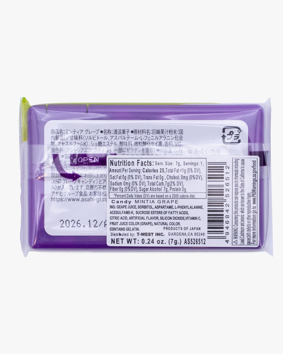 Mintia, Grape