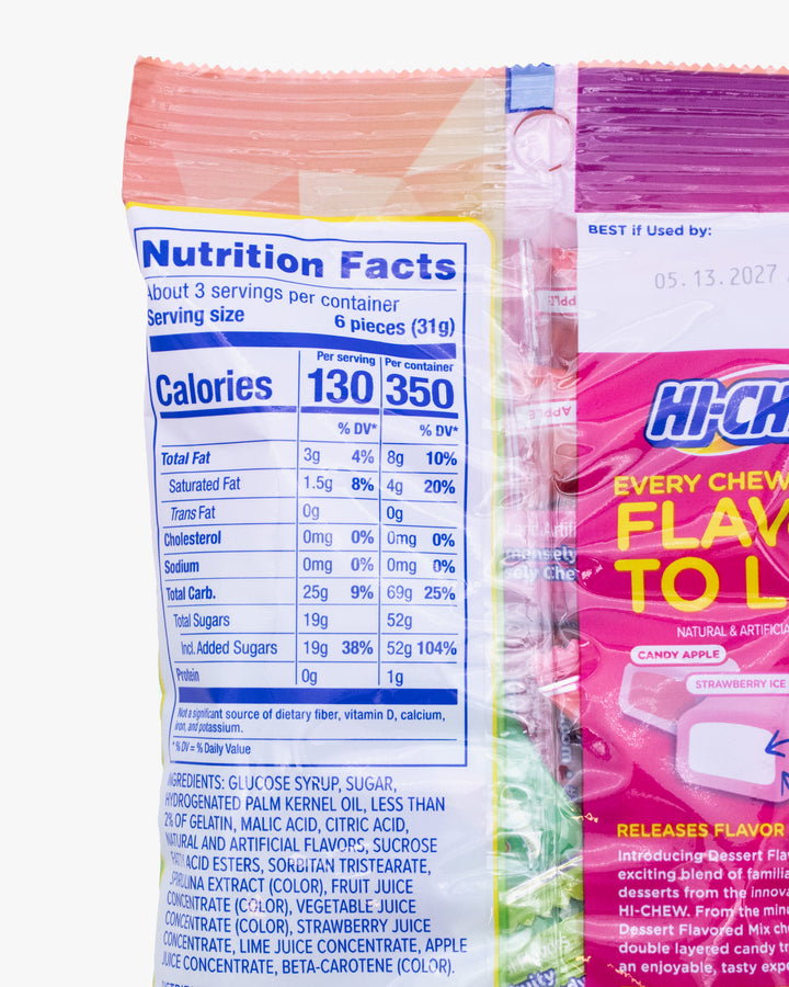 Hi-Chew, Dessert Mix