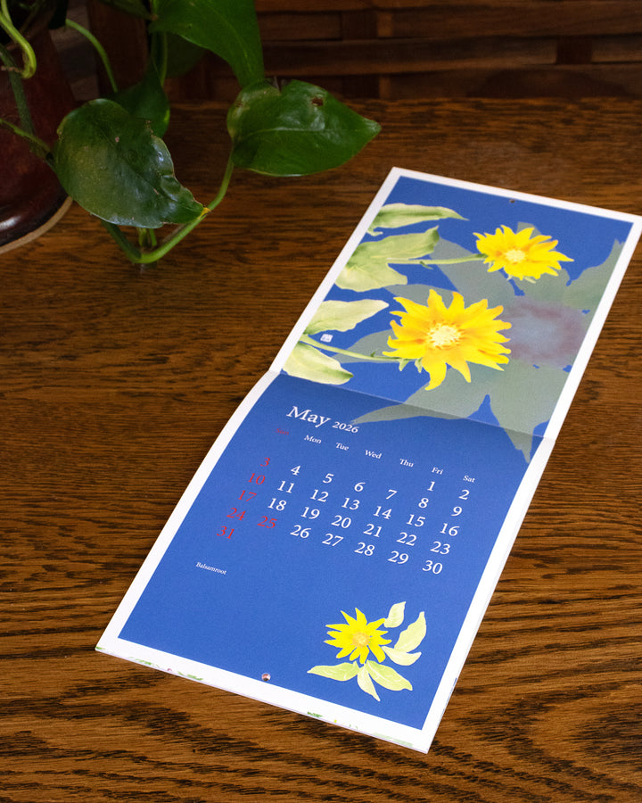 Calendar, Oregon Wildflowers, 2026