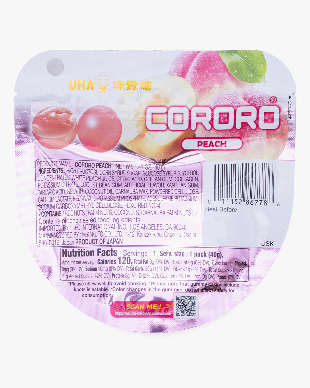 UHA, Cororo, Peach