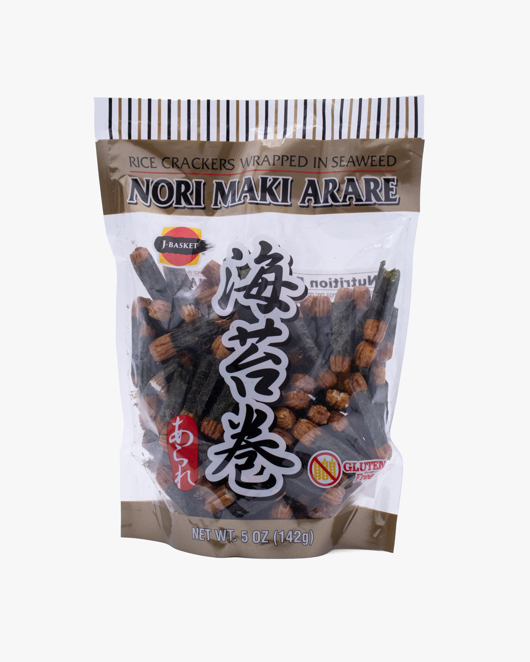 J-Basket, Rice Crackers, Nori Maki Arare