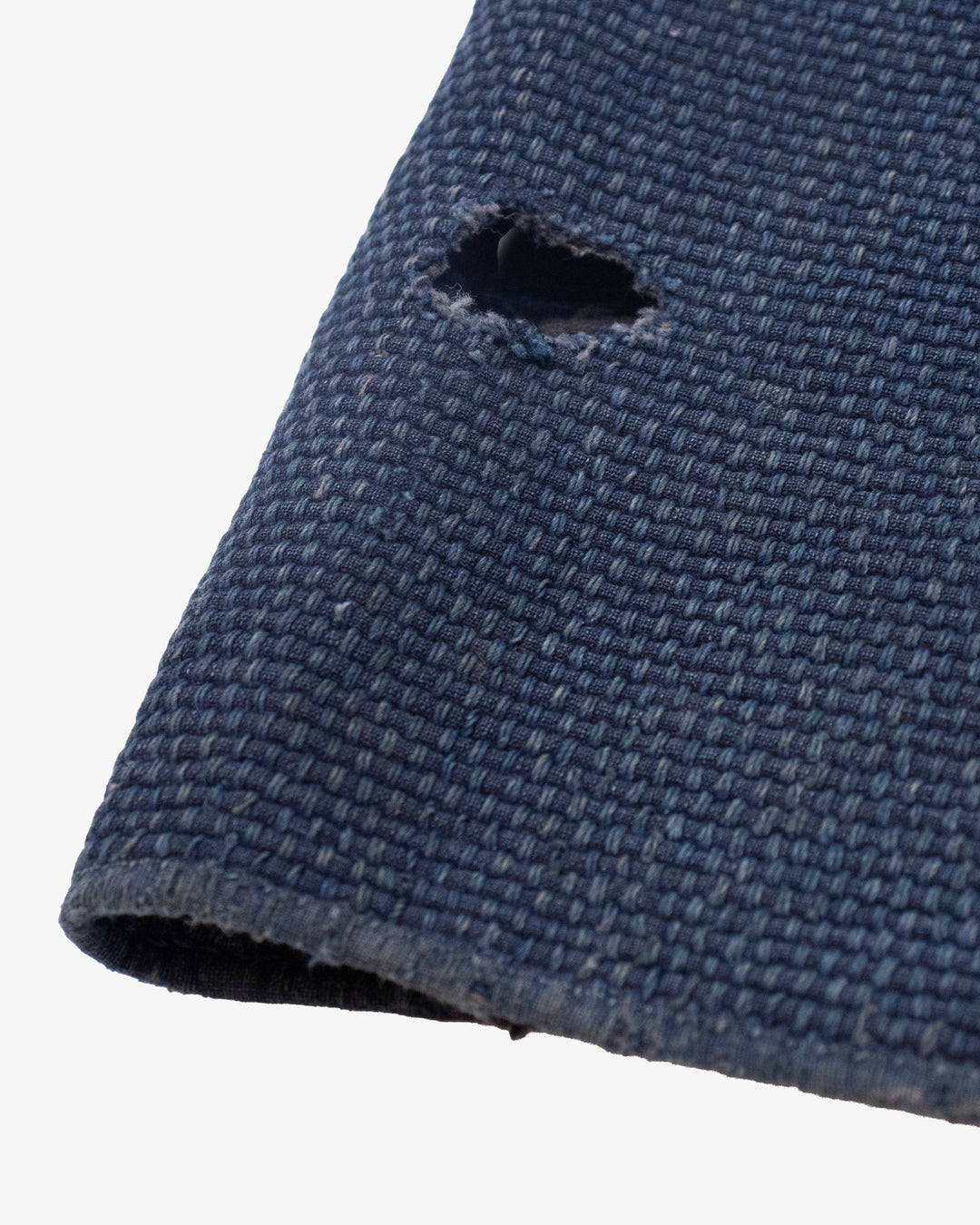 Vintage Hikeshi Robe, Fully Sashiko-Stitched, Indigo