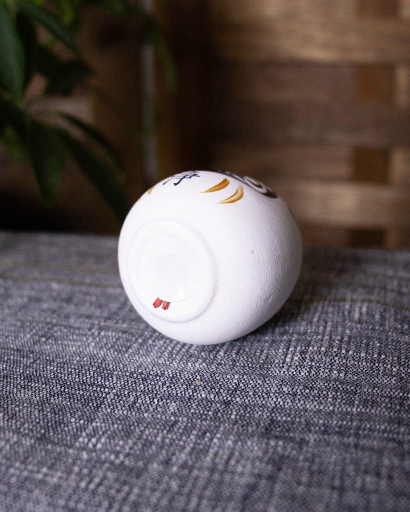 Wa-Modern Omikuji Daruma, White