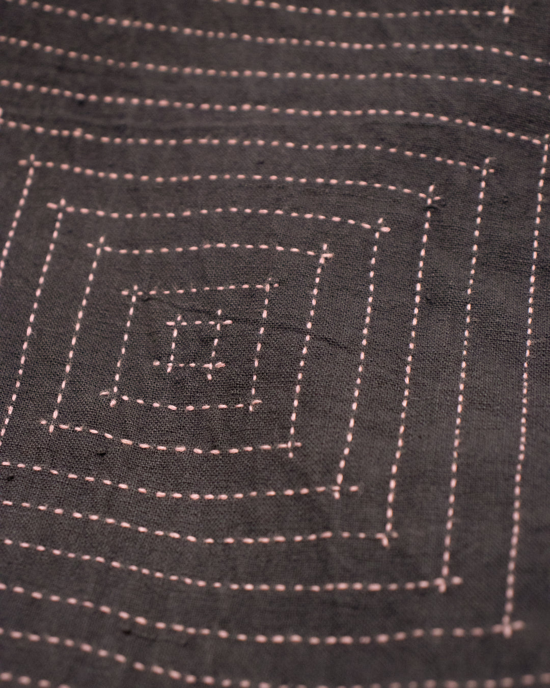 Vintage Hippari Jacket, Fully Sashiko-Stitched