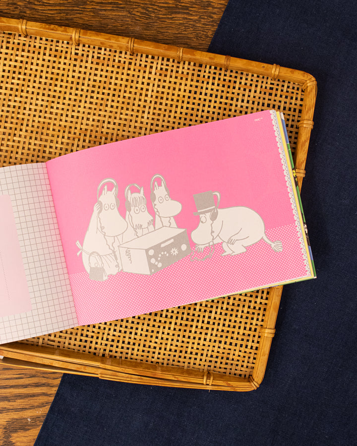 JPN/ENG: 100 Writing and Crafting Papers, Moomin