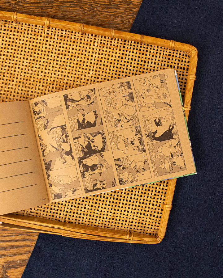 JPN/ENG: 100 Writing and Crafting Papers, Moomin