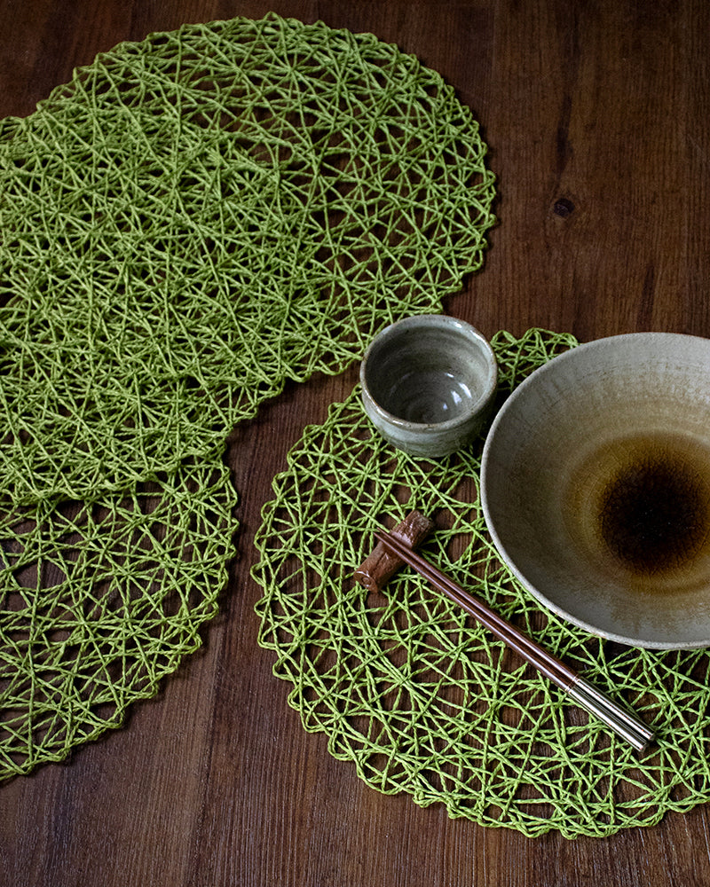 Kokoro Original, Lime Green Placemat