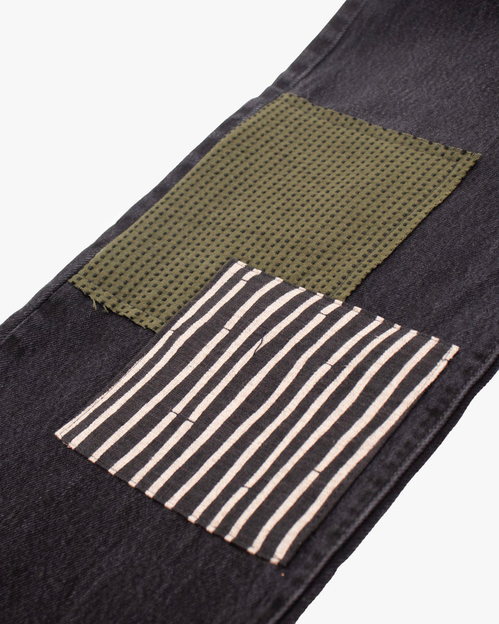 Kiriko Custom Patched Denim Jeans, Levi&