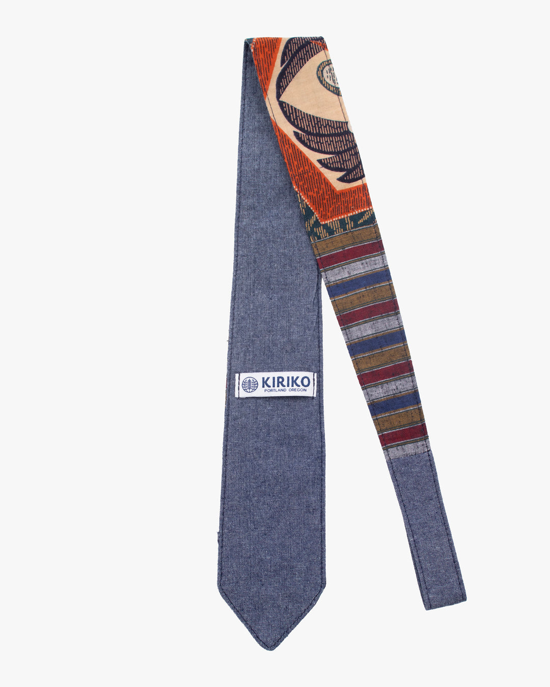 Kiriko Original Tie, Boro, Yukata Tsuru, Shima and Kasuri