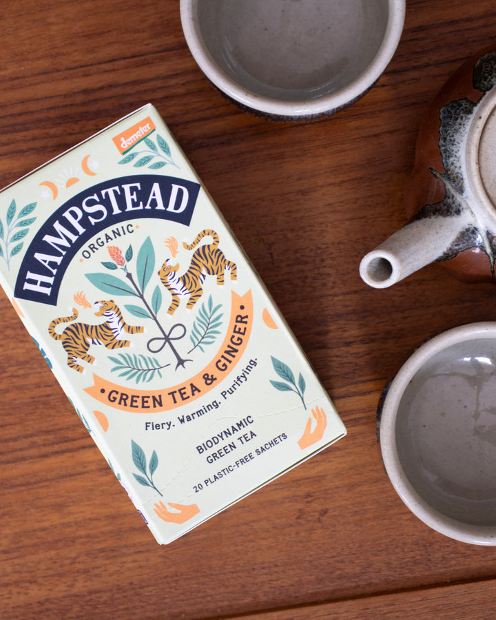 Hampstead, Organic Green Tea & Ginger