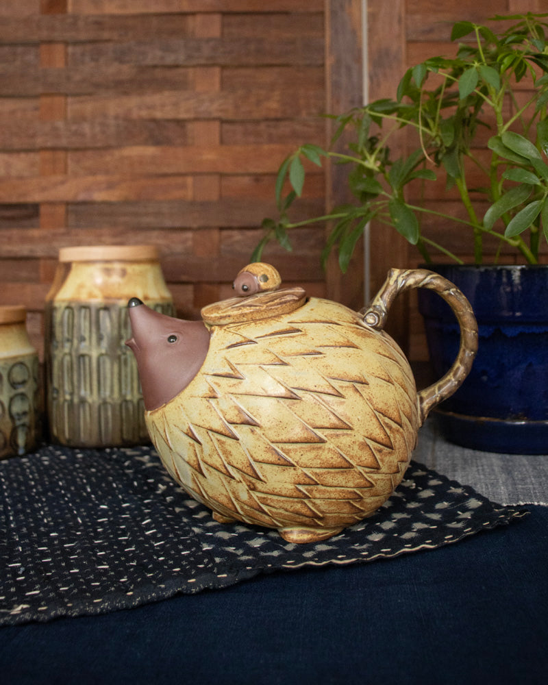 Tea Pot, Kashiwa Craft, Hedgehog