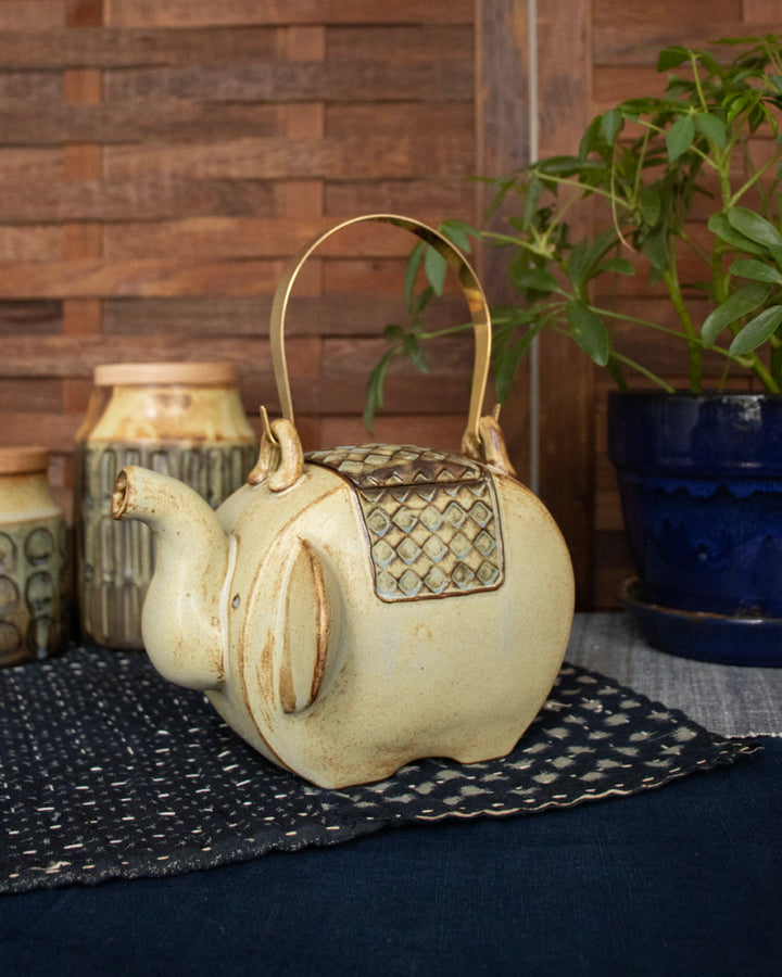 Tea Pot, Kashiwa Craft, Elephant