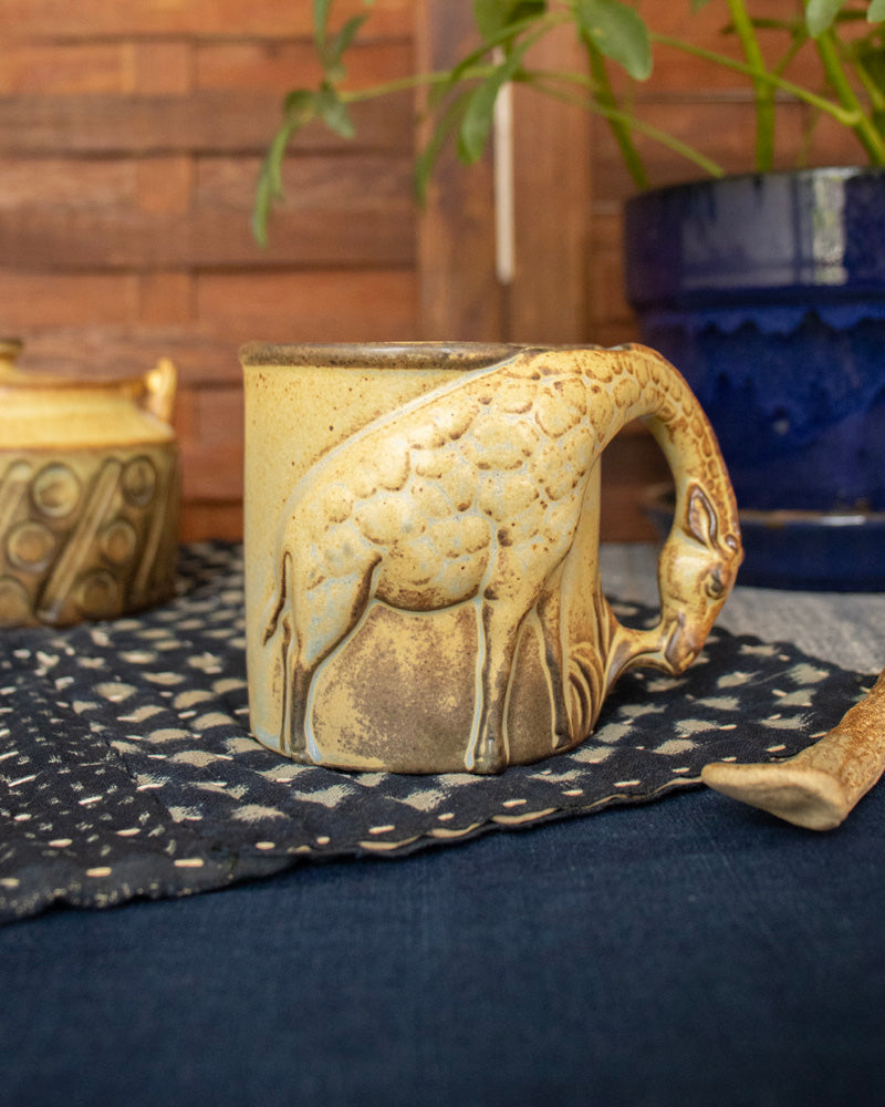 Mug, Kashiwa Craft, Giraffe