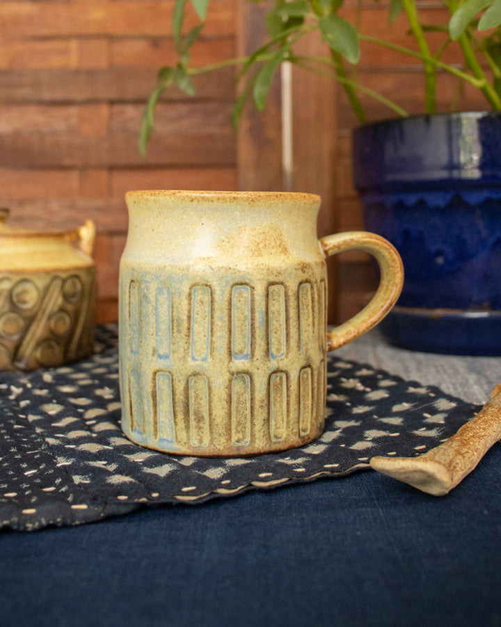 Mug, Kashiwa Craft, Rectangle Pattern