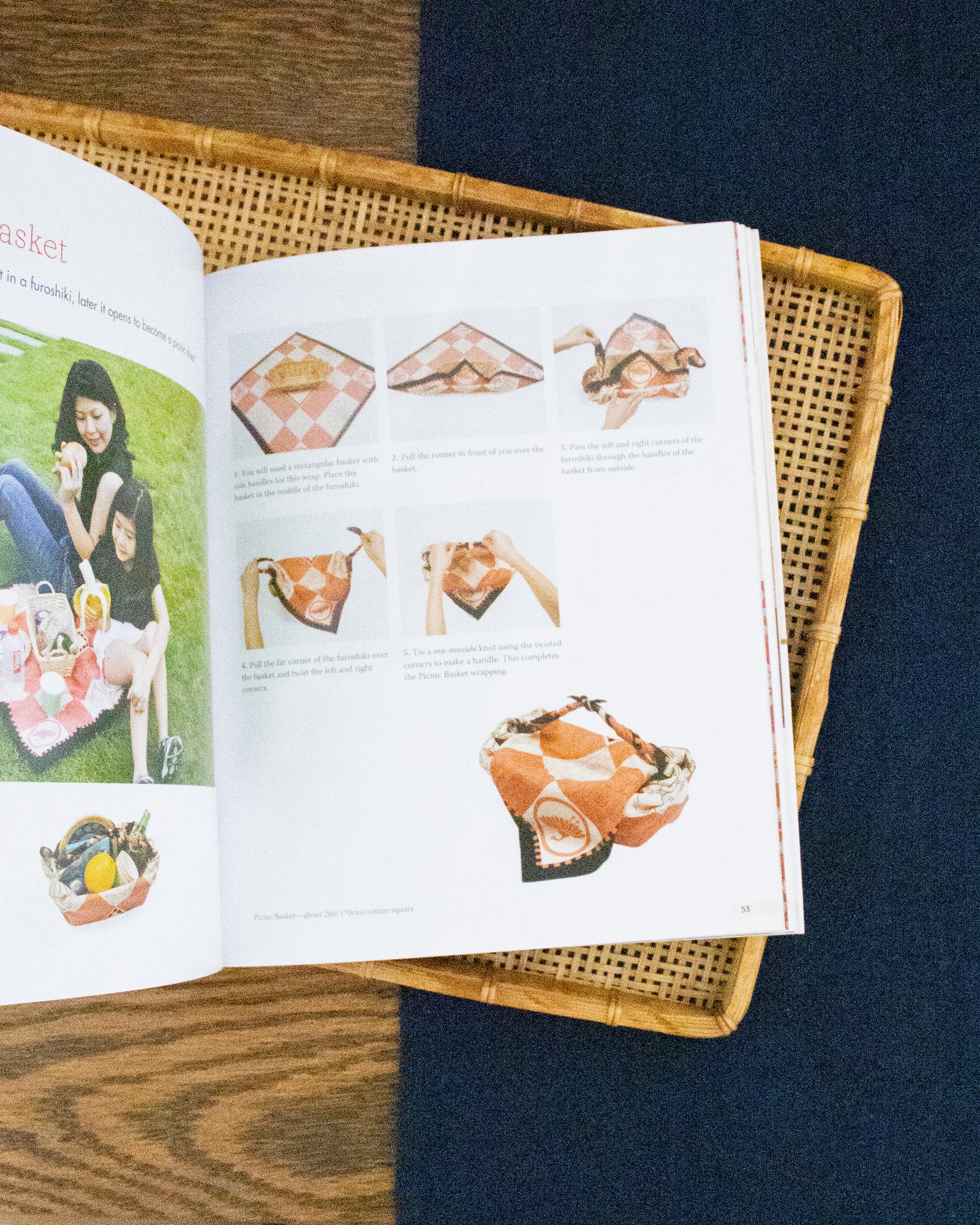 ENG: Wrapping with Fabric: A Guide to Furoshiki