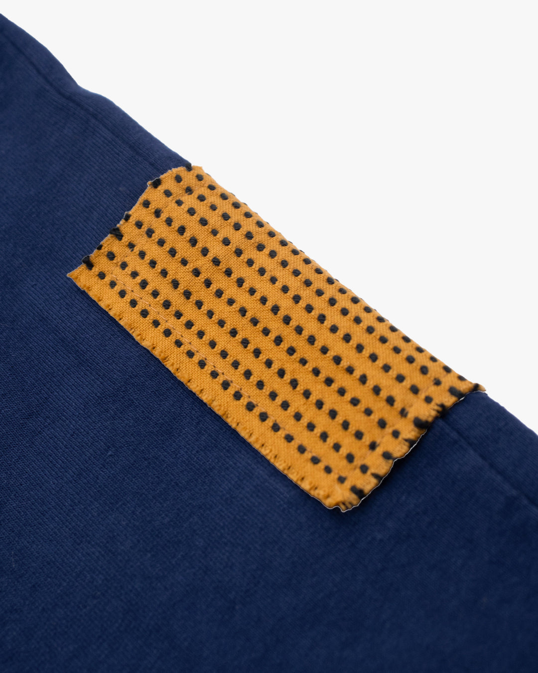 Kiriko Original Tee, 8 oz. US Made, Patched Pocket Tee, Navy