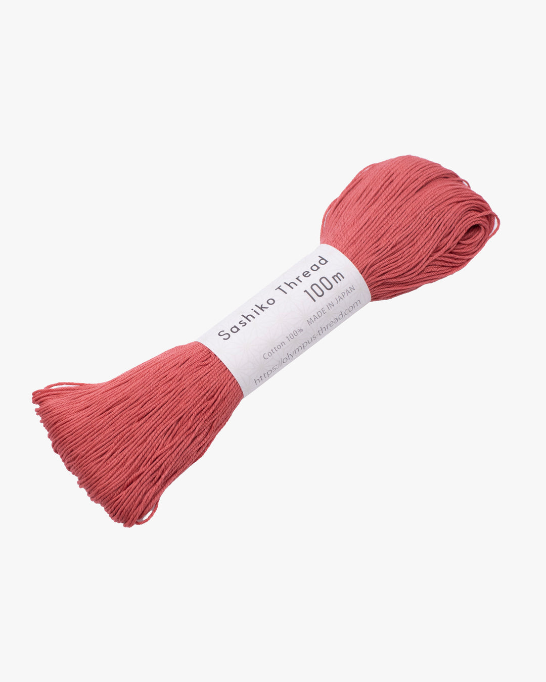 Sashiko Thread, 100m, Amber Red