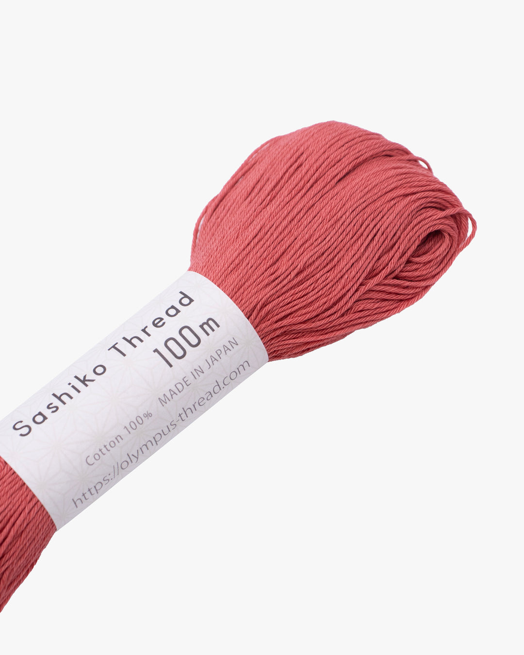 Sashiko Thread, 100m, Amber Red