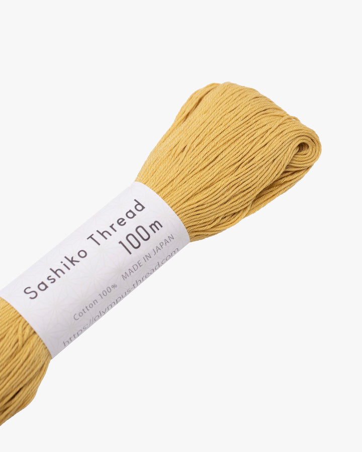 Sashiko Thread, 100m, Gold