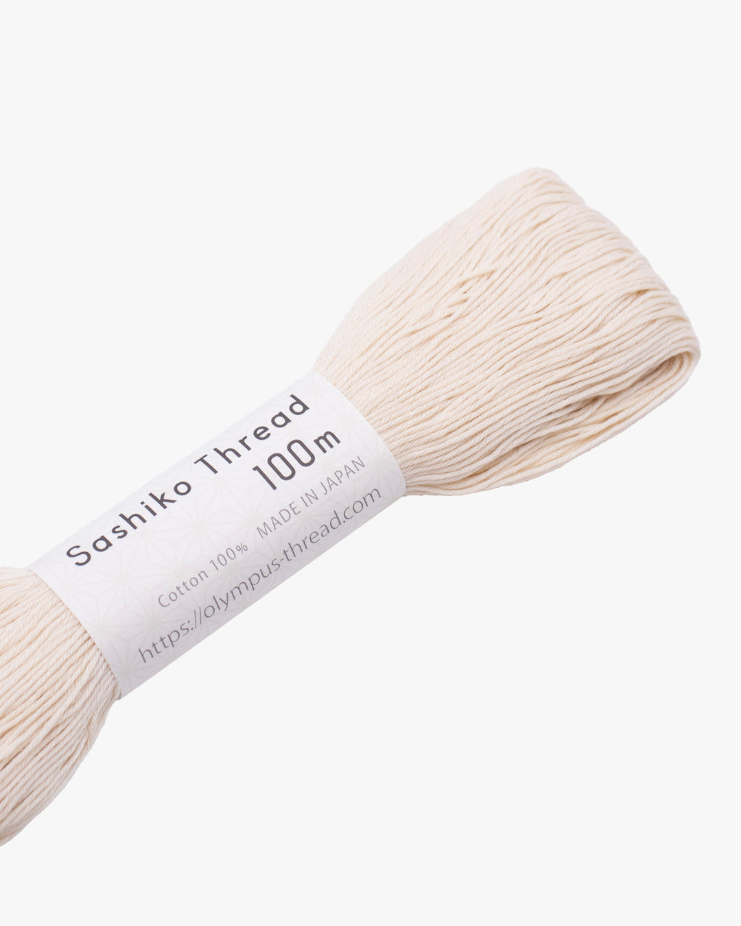 Sashiko Thread, 100m, Off White