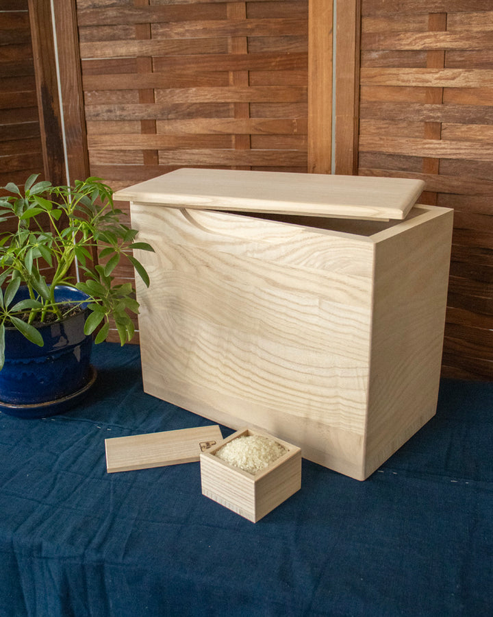 Rice Dispenser, Tomekawa, Plain Paulownia M/L