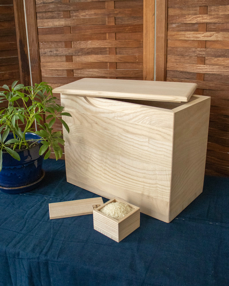 Rice Dispenser, Tomekawa, Plain Paulownia M/L