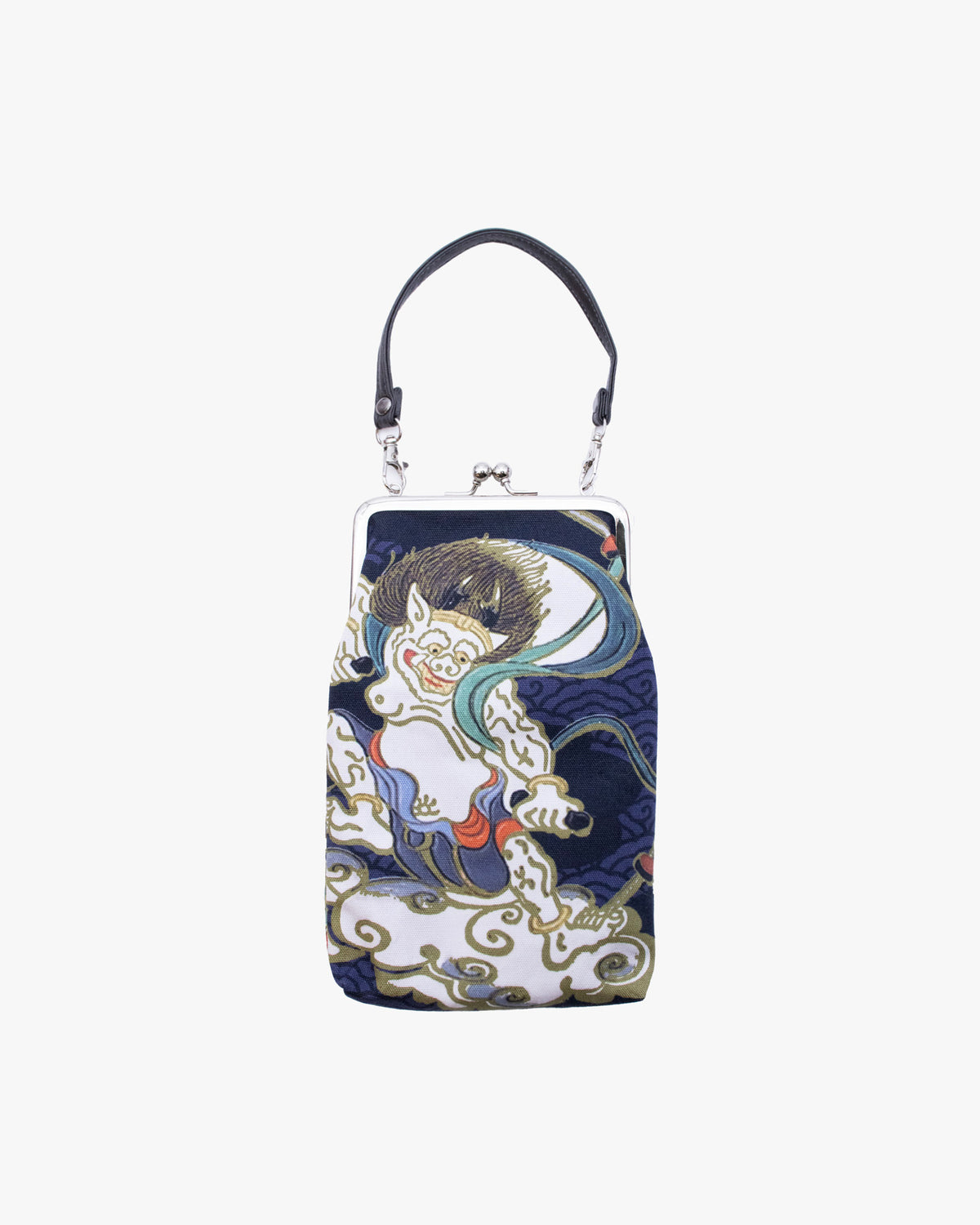 Wa Modern, Gamaguchi Purse with a Handle, Furaijin