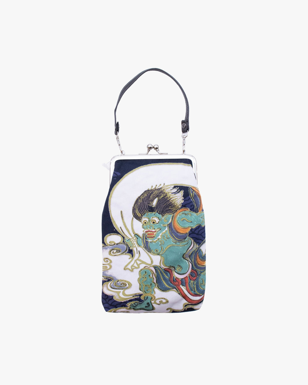 Wa Modern, Gamaguchi Purse with a Handle, Furaijin