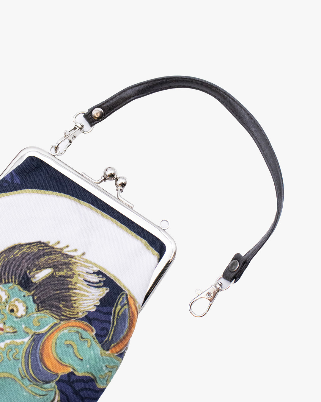 Wa Modern, Gamaguchi Purse with a Handle, Furaijin