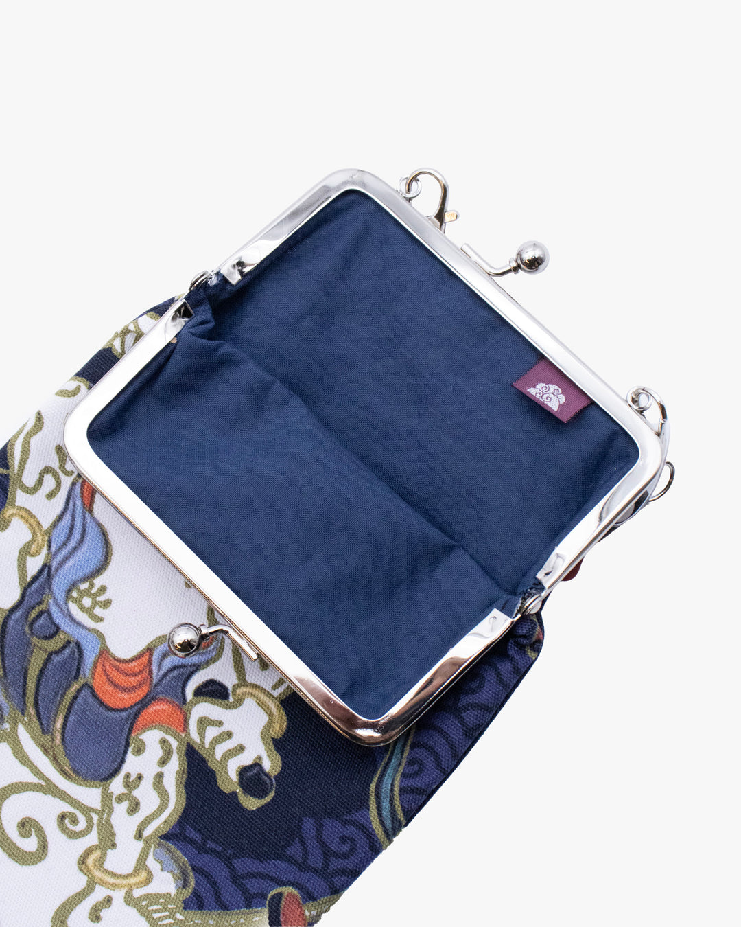 Wa Modern, Gamaguchi Purse with a Handle, Furaijin