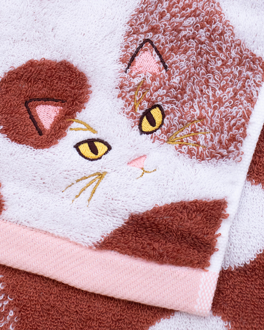 Japanese Long Face Towel, Uchi no Ko Kenami Long Face Towel, Calico